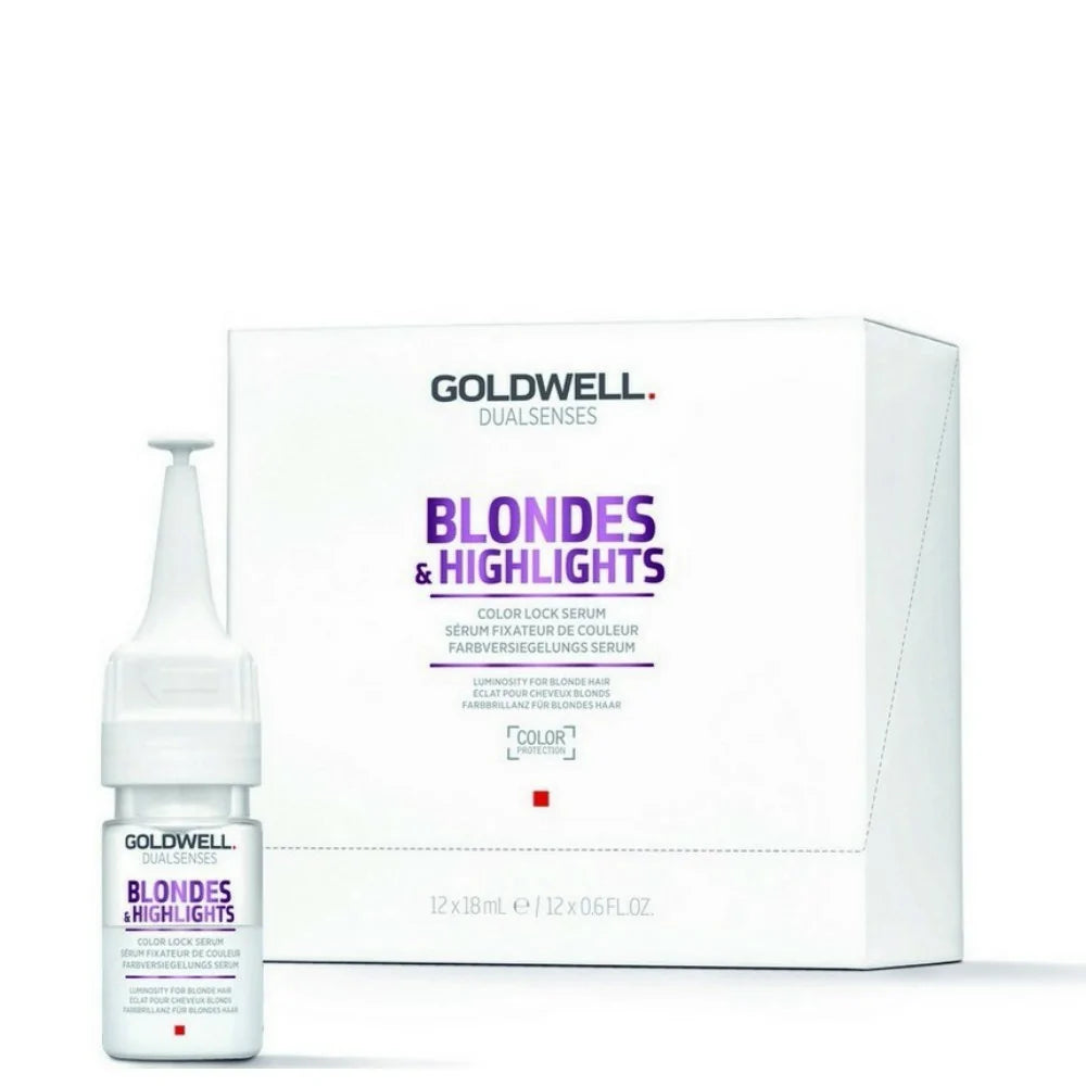 Goldwell Dualsenses Blondes & Highlights Color Lock Serum 12x18 - Hårserum - JK-Shop