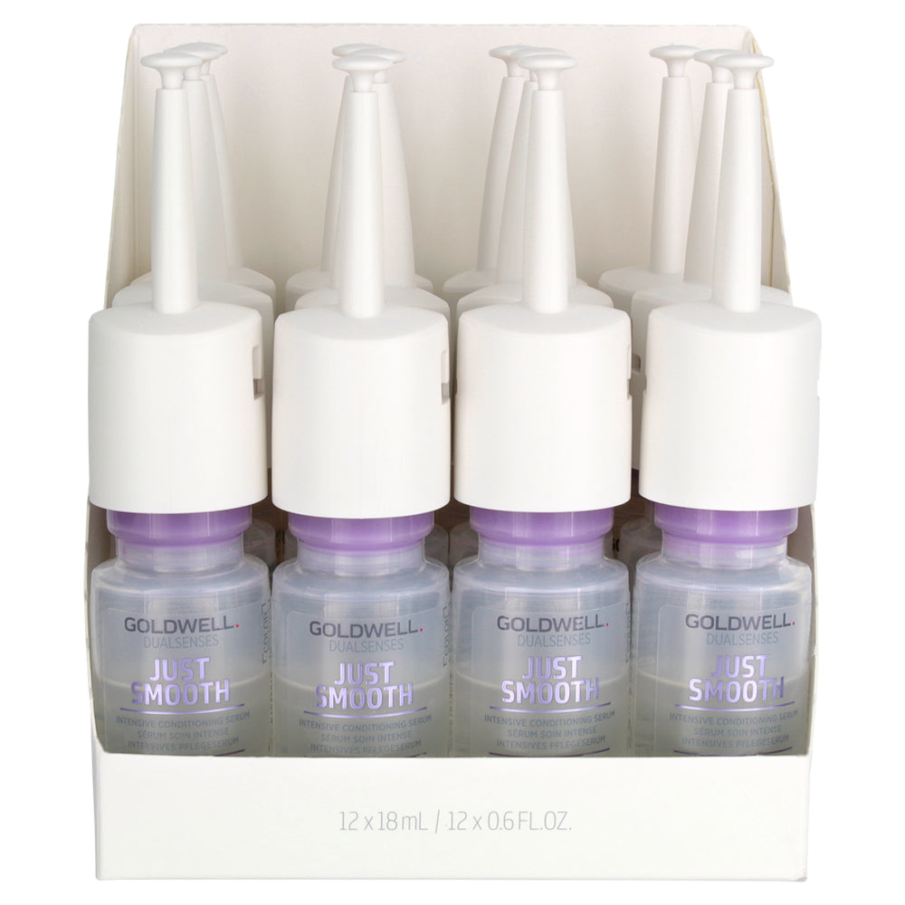 Goldwell Dualsenses Just Smooth Intensive Conditioning Serum 12x18 - Hårserum - JK-Shop