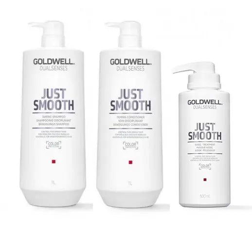 Goldwell Dualsenses Just Smooth Taming Conditioner 1000ml - Balsam - JK-Shop