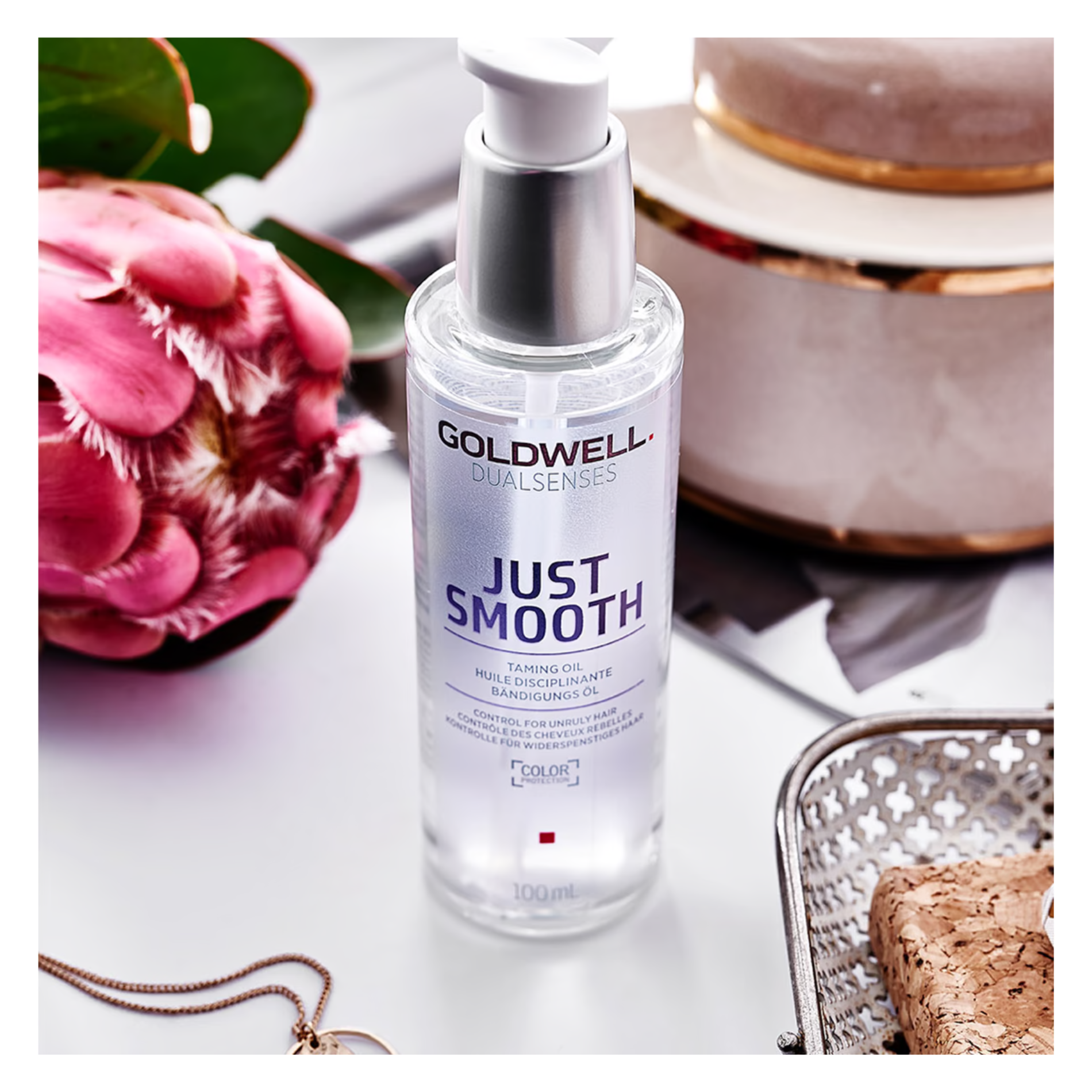 Goldwell Dualsenses Just Smooth Taming Oil - Hårolje - JK-Shop