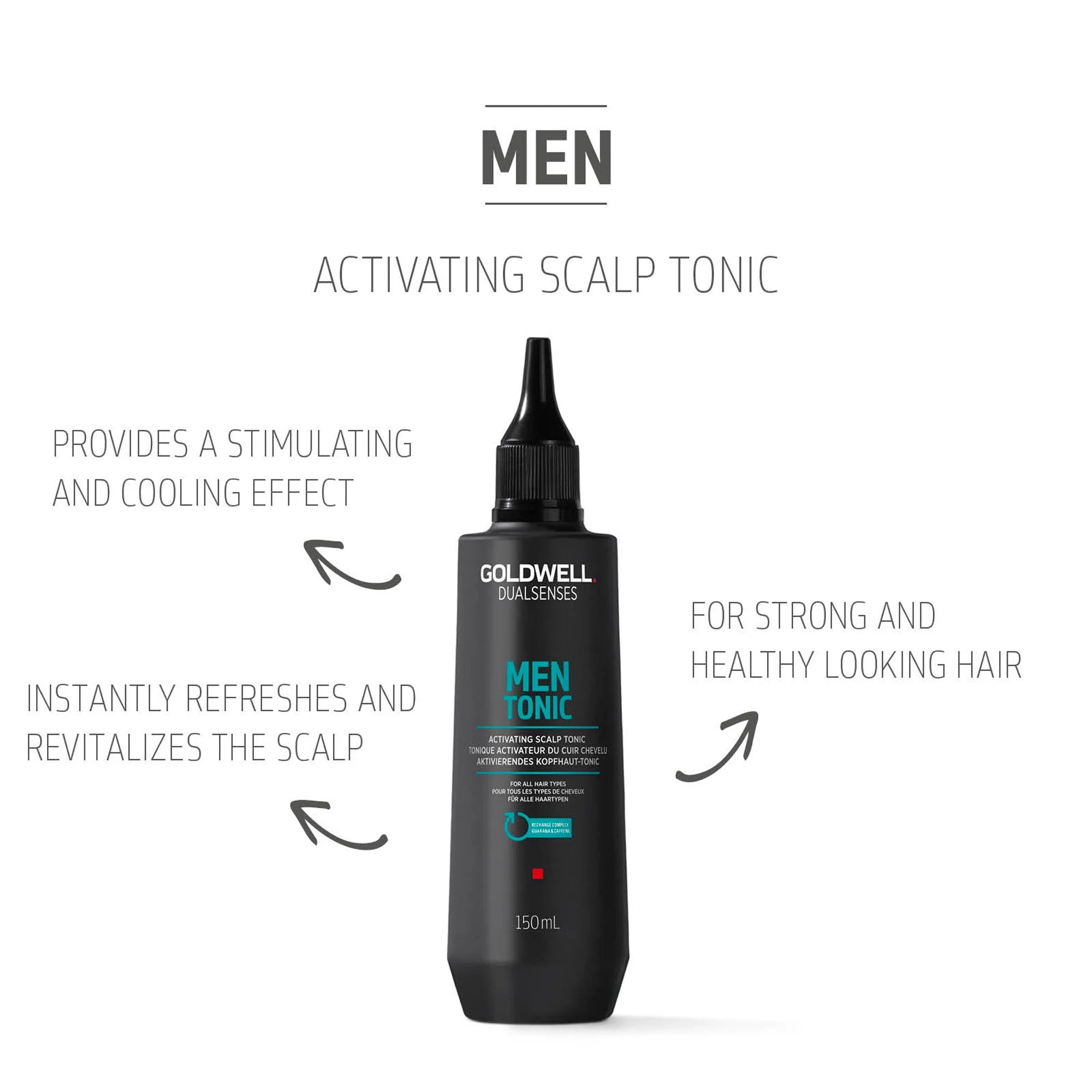 Goldwell Dualsenses Men Activating Scalp Tonic - Serum - JK-Shop