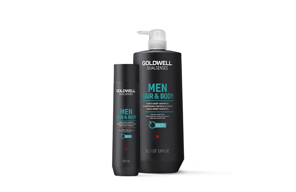 Goldwell Dualsenses Men Hair & Body Shampoo 1000ml - Sjampo - JK-Shop