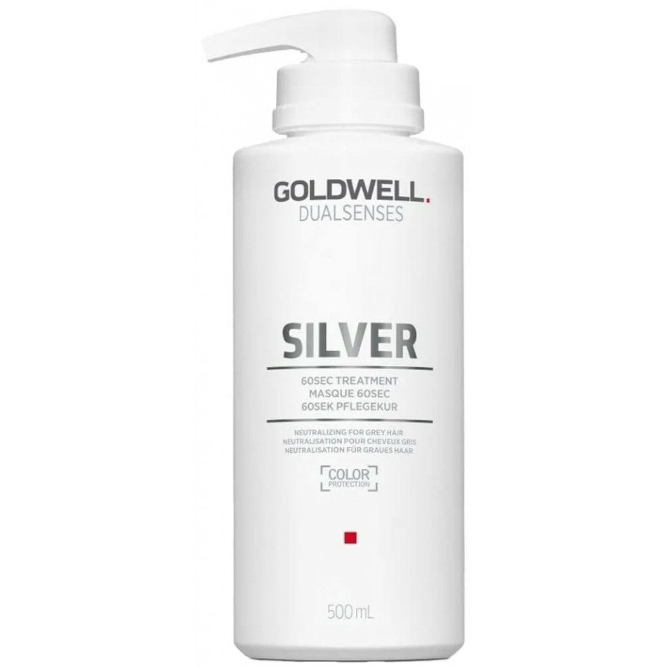 Goldwell Dualsenses Silver 60Sec Treatment 500ml - Hårkur - JK-Shop
