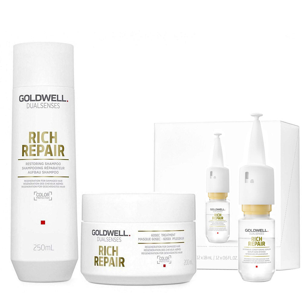 Goldwell Rich Repair Intensive Restoring Serum 12x18 - Hårserum - JK-Shop