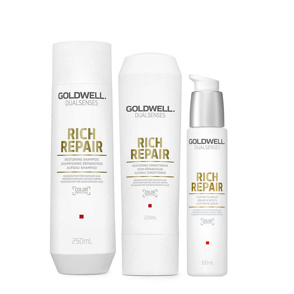 Goldwell Rich Repair Restoring Shampoo 250ml - Sjampo - JK-Shop