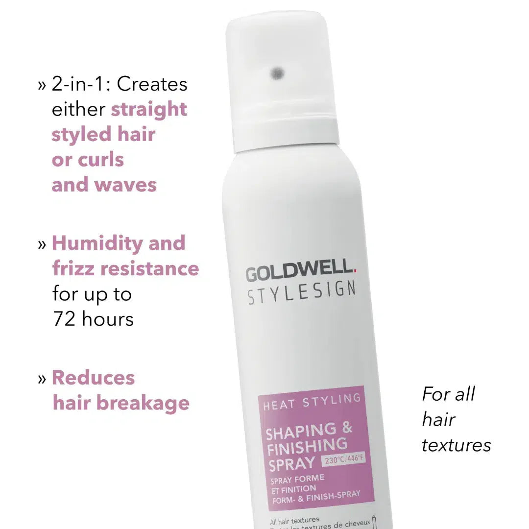 Goldwell StyleSign Heat Styling Shaping & Finishing Spray 75 ml - Hårspray - JK-Shop