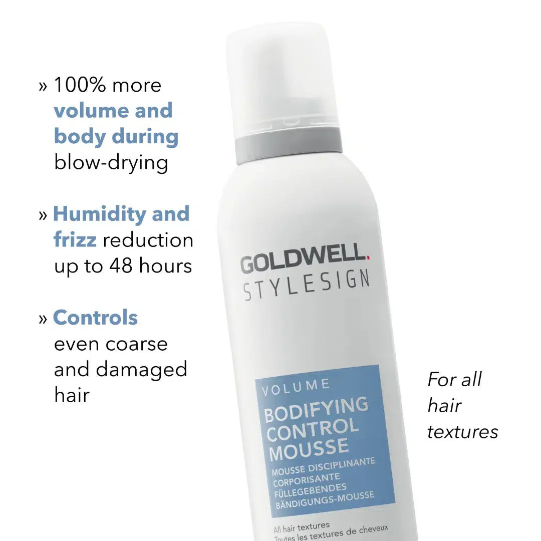 Goldwell StyleSign Volume Bodifying Control Mousse 500ml - Hårskum - JK-Shop