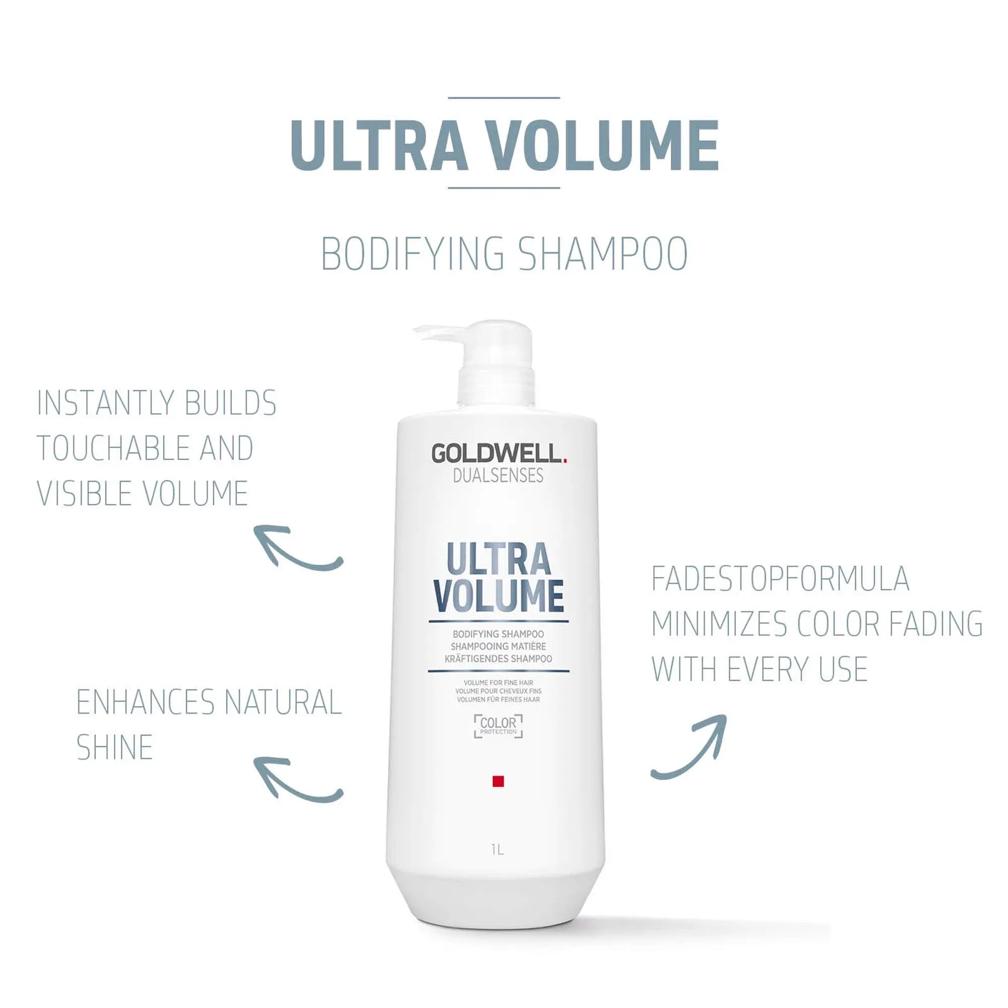 Goldwell Ultra volume bodifying shampoo 1000ml - Sjampo - JK-Shop