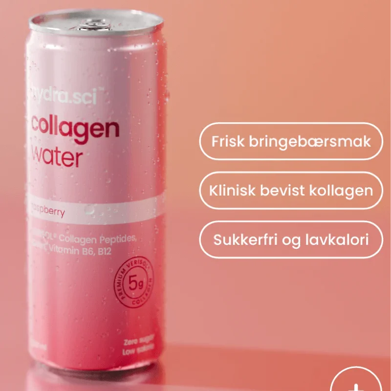 Good For Me Hydra.sci Collagen Water Raspberry - Vitaminer og kosttilskudd - JK-Shop