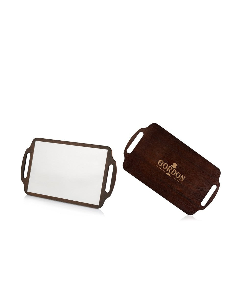 Gordon wooden mirror - Barbertilbehør - JK-Shop