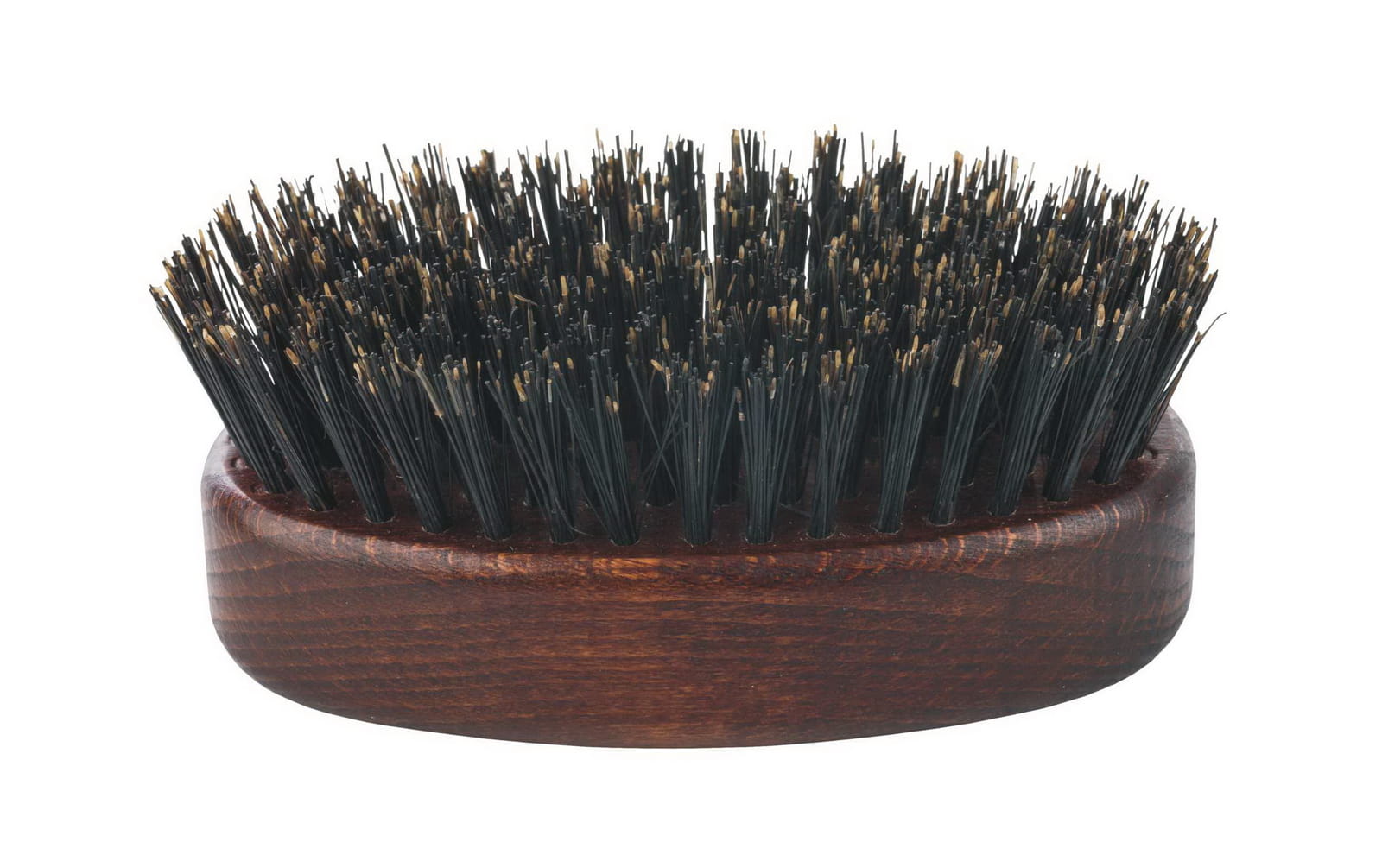 Gorgol, MEDIUM SIZE MILITARY BEARD BRUSH - DARK - Skjeggbørste - JK-Shop