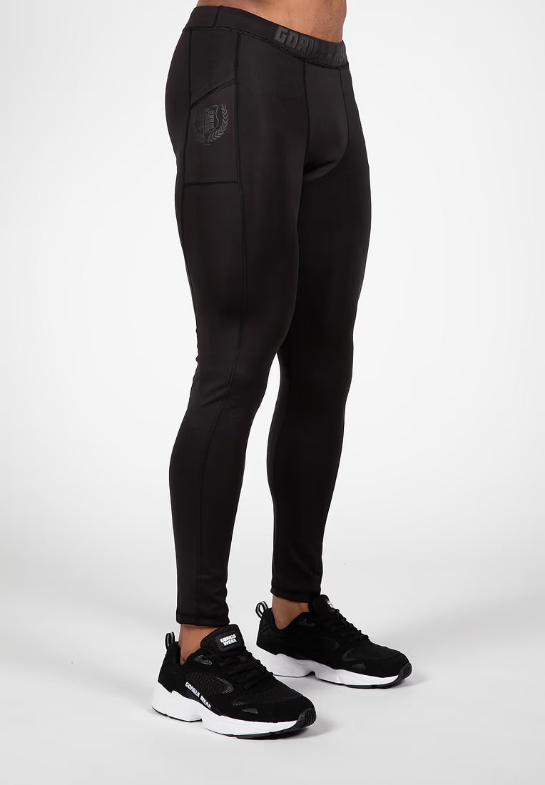 Gorilla Wear Smart Tights, Black - - JK-Shop