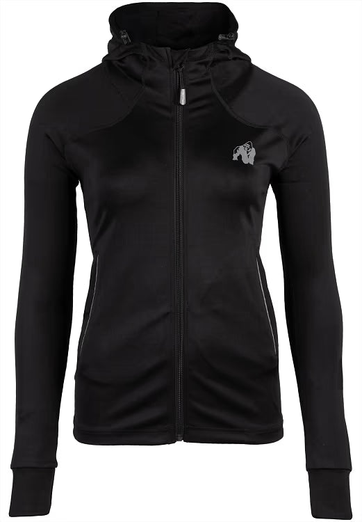 Gorilla wear, Halsey Track Jacket - Black - Treningsjakker & vester - JK-Shop