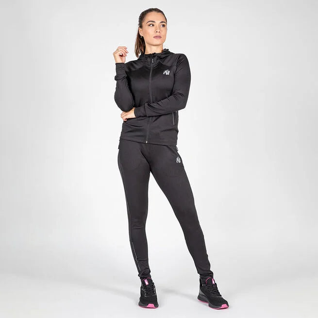 Gorilla wear, Halsey Track Pants - Black - Treningsbukse dame - JK-Shop