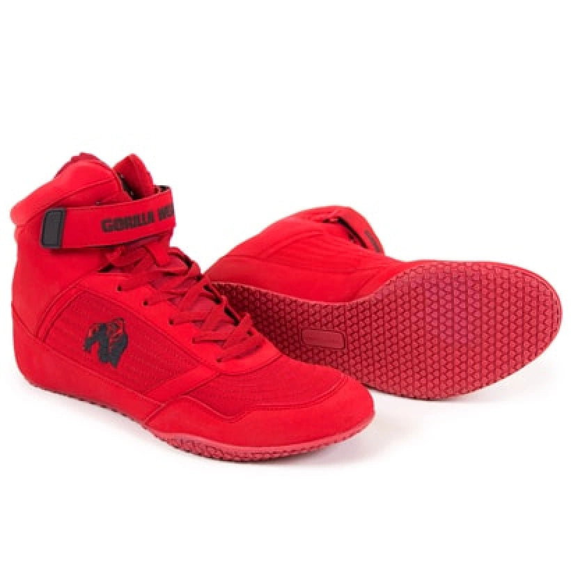 Gorilla Wear High Tops, Red