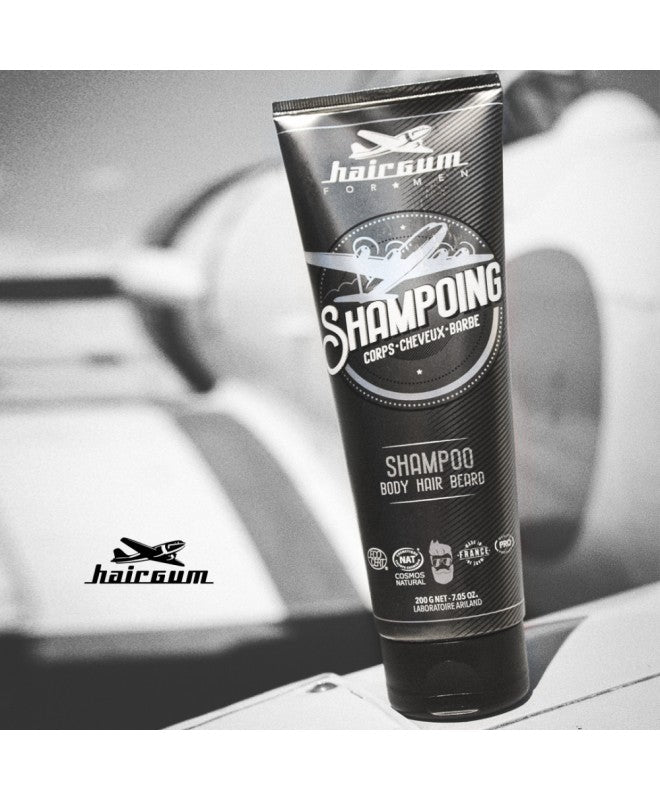 HAIRGUM for MEN Hair, Beard & Body Shampoo 200g