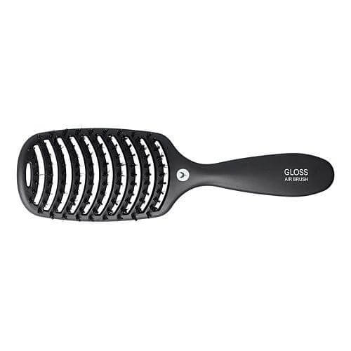 HH Simonsen, Gloss Air Brush, Rubber Black-Hårbørste-JKSHOP