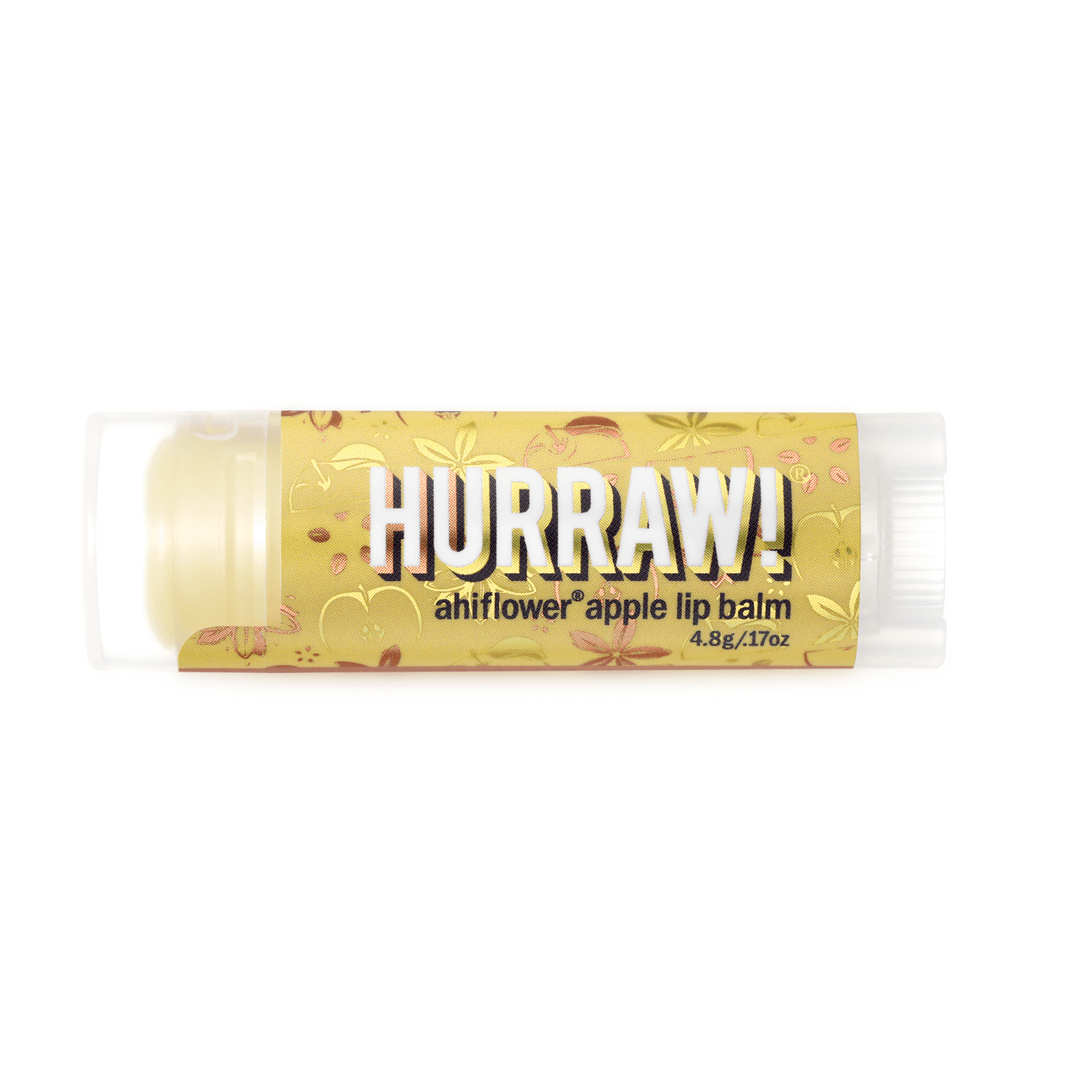HURRAW! Ahiflower Apple Lip Balm-Leppepomade-JKSHOP