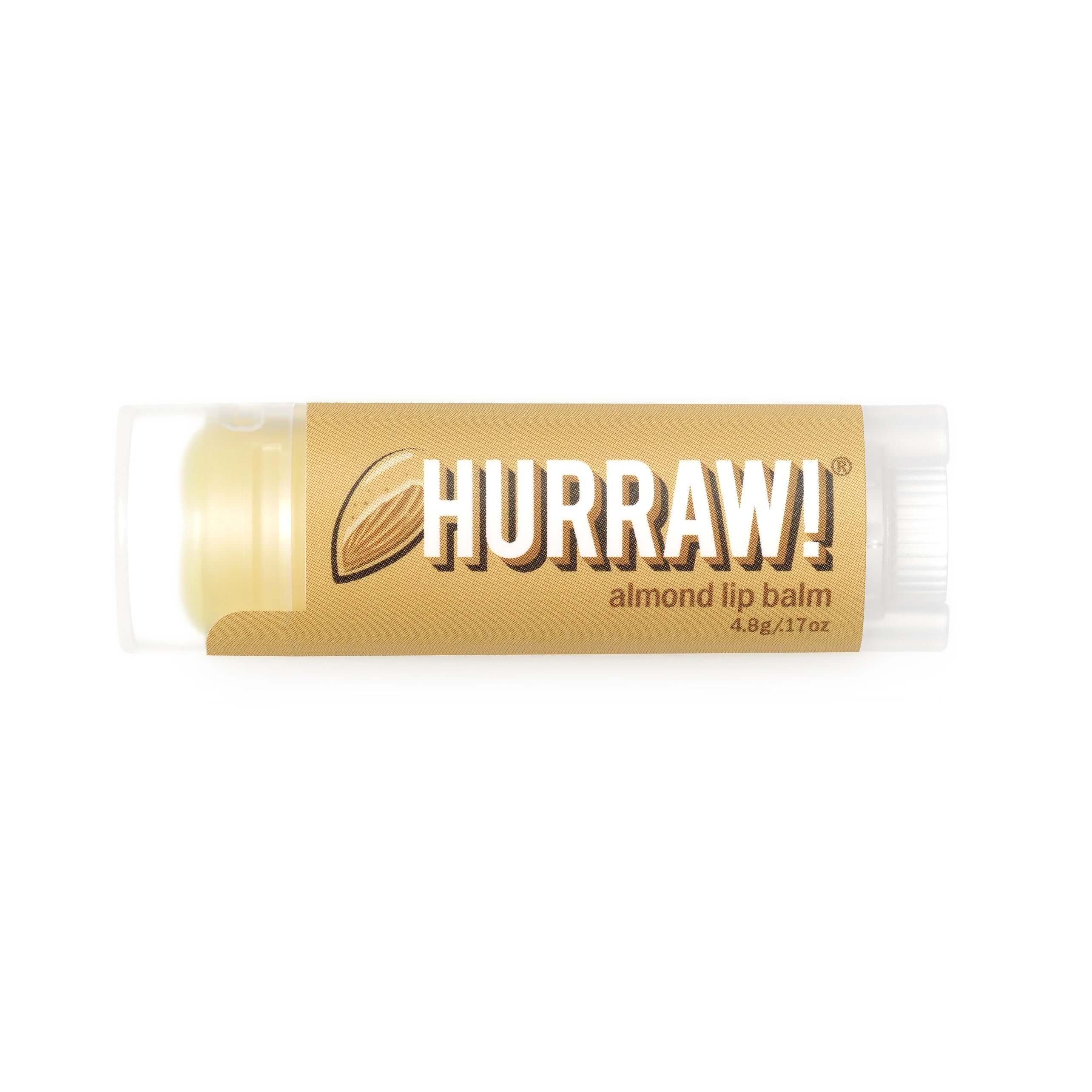 HURRAW! Almond Lip Balm-Leppepomade-JKSHOP