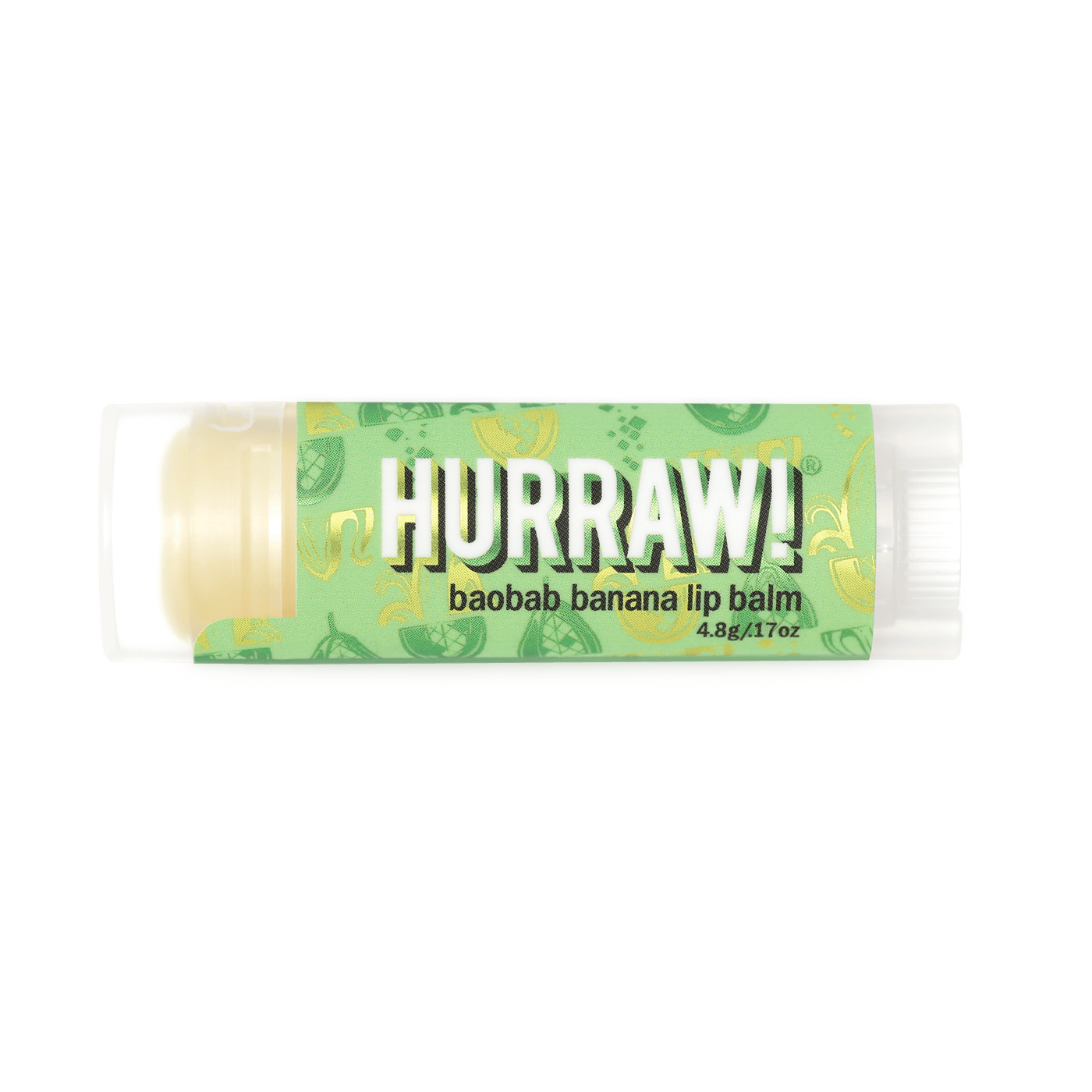 HURRAW! Baobab Banana Lip Balm-Leppepomade-JKSHOP