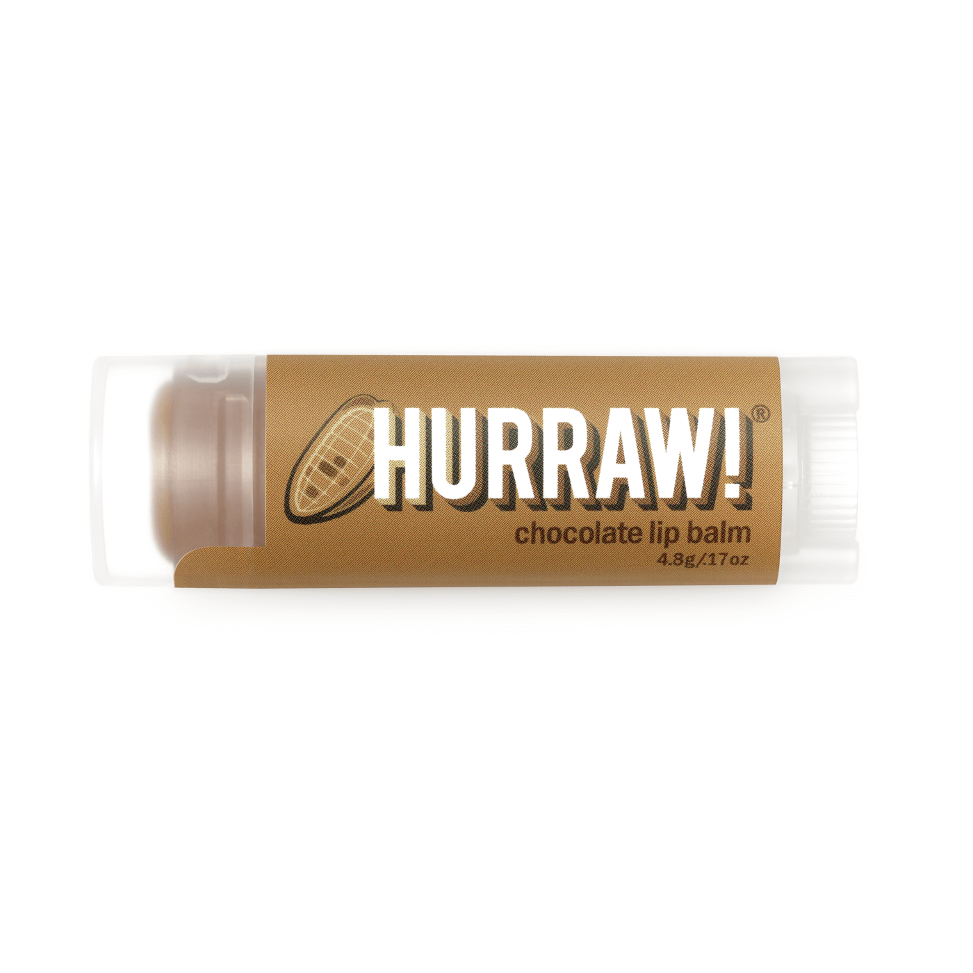 HURRAW! Chocolate Lip Balm-Leppepomade-JKSHOP