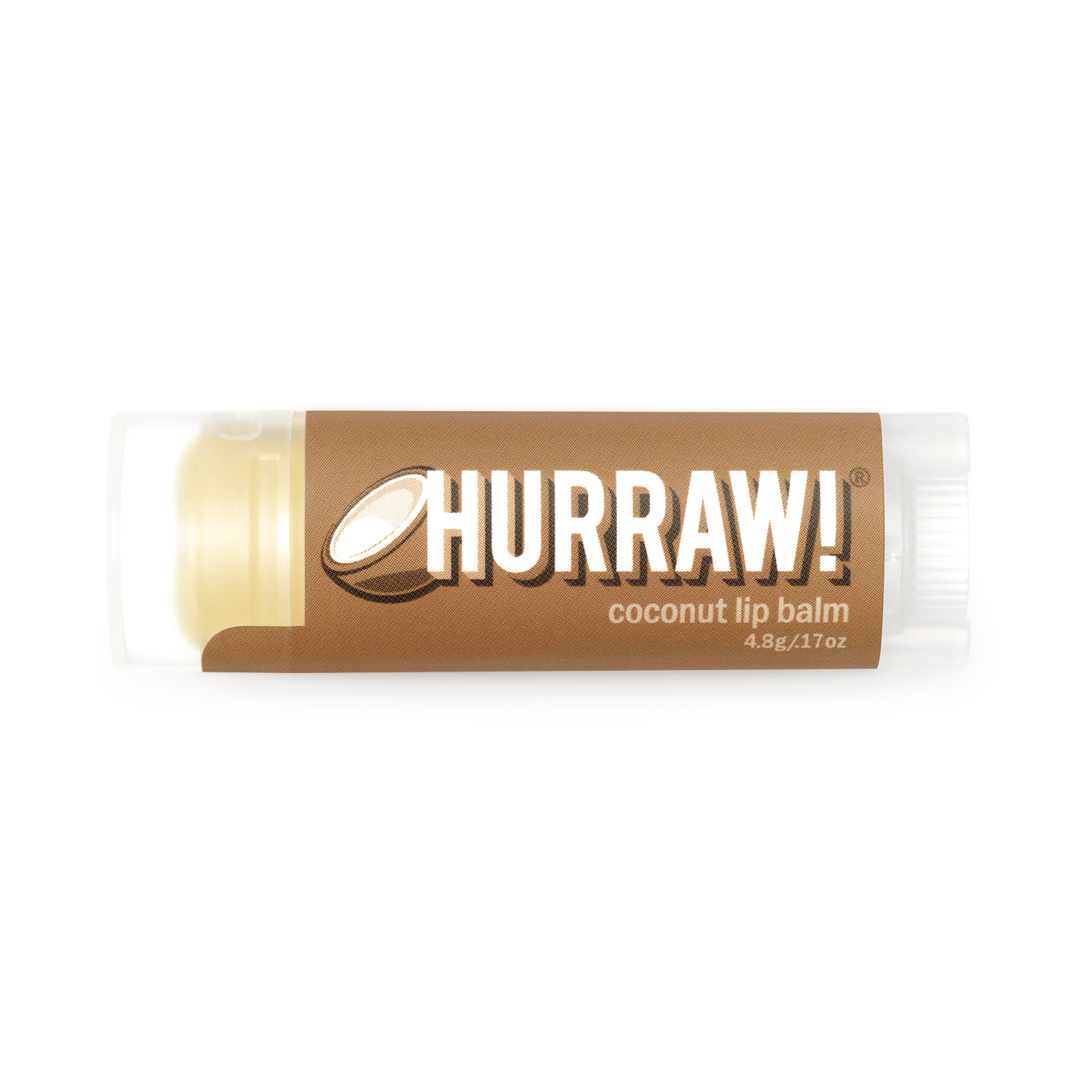 HURRAW! Coconut Lip Balm-Leppepomade-JKSHOP