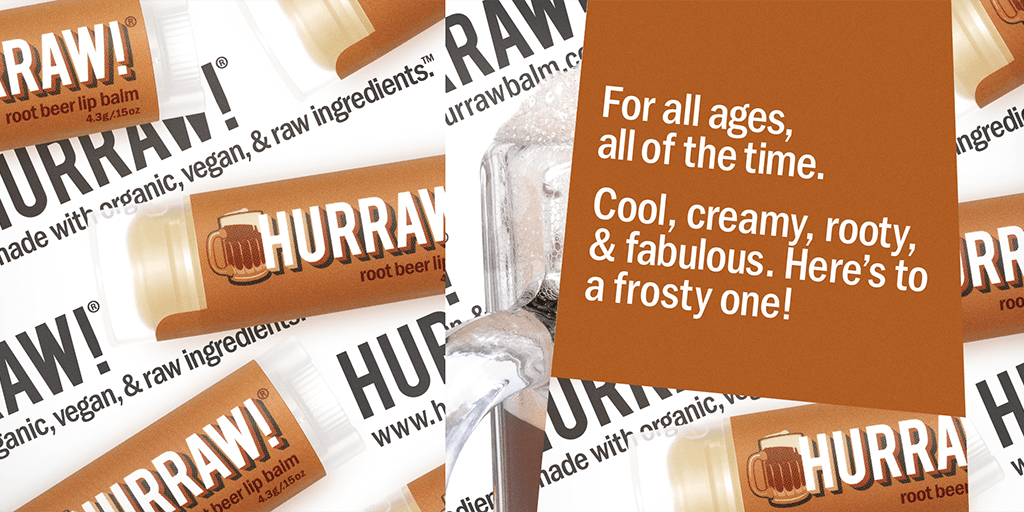 HURRAW! Ginger Root Beer Lip Balm-Leppepomade-JKSHOP