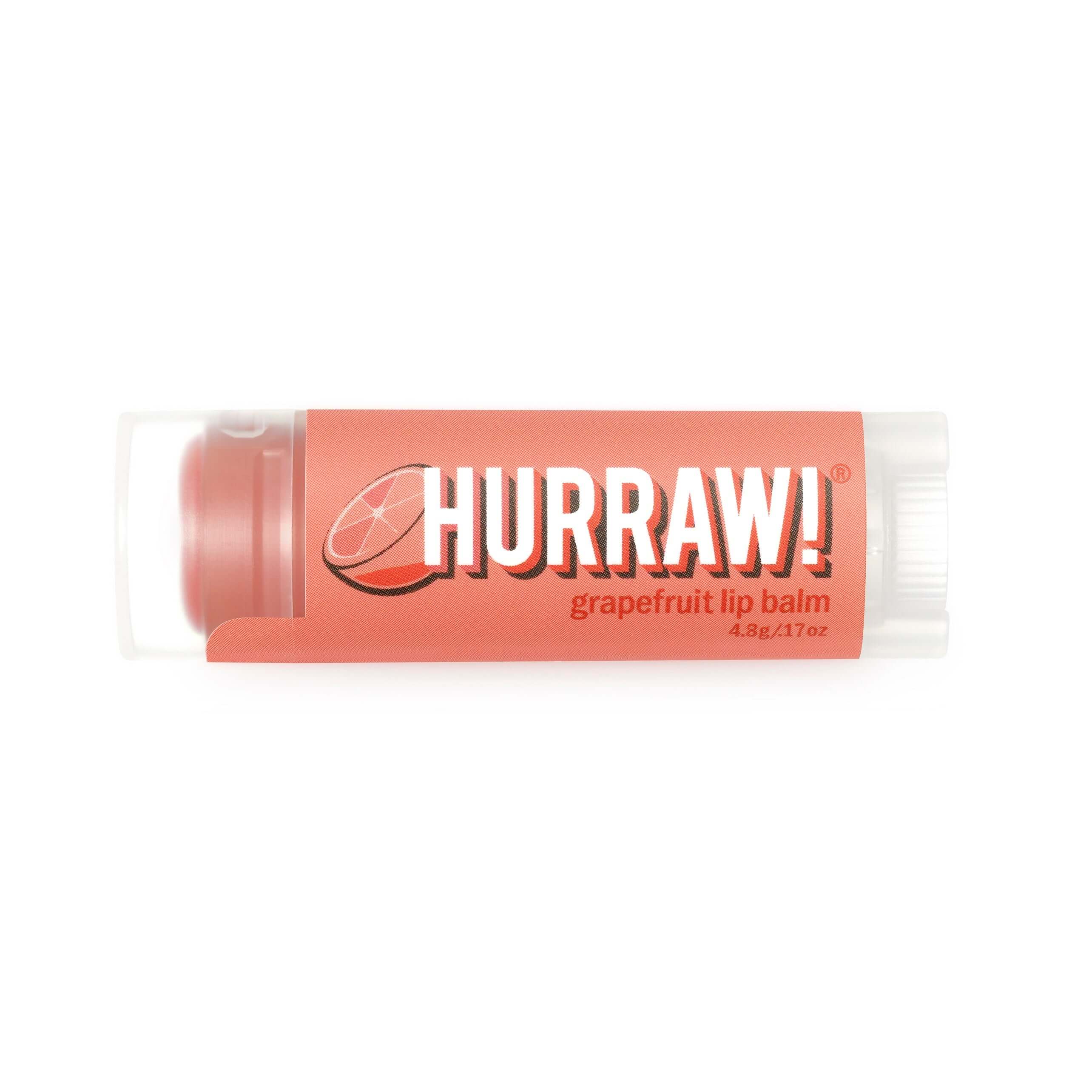 HURRAW! Grapefruit Lip Balm-Leppepomade-JKSHOP