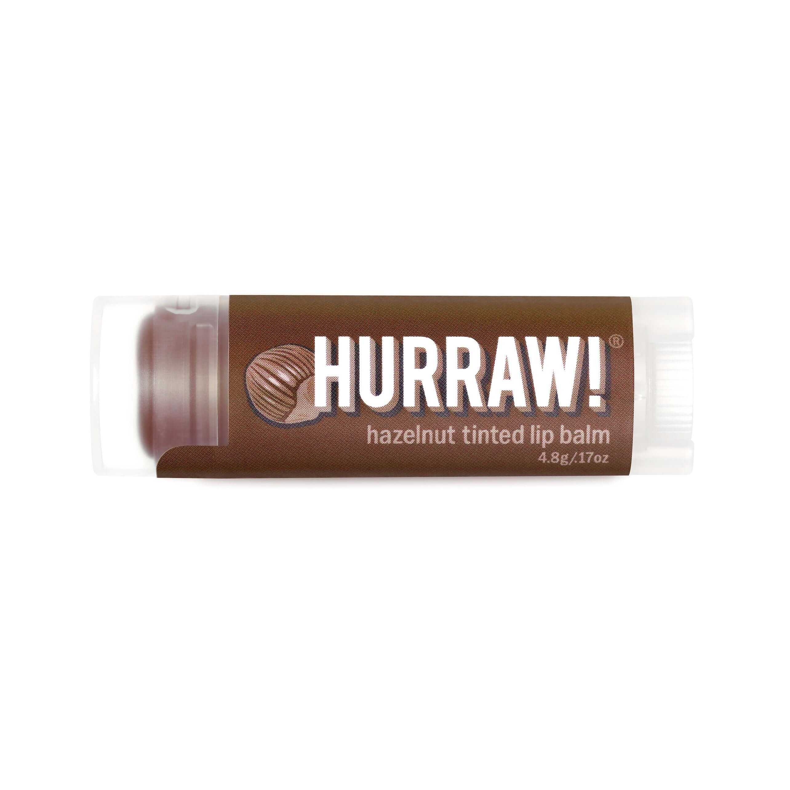 HURRAW! Hazelnut Tinted Lip Balm-Leppepomade-JKSHOP