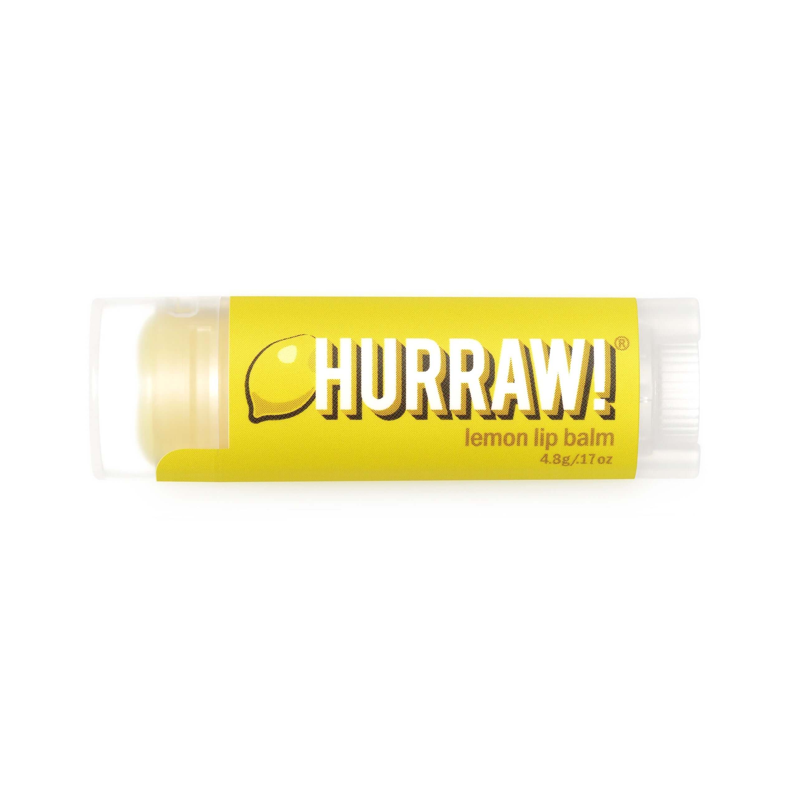 HURRAW! Lemon Lip Balm-Leppepomade-JKSHOP