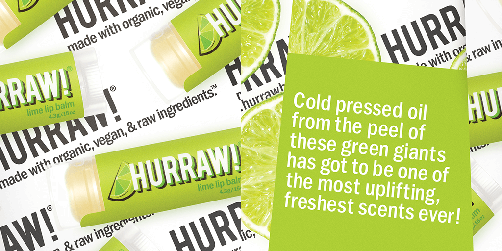 HURRAW! Lime Lip Balm-Leppepomade-JKSHOP