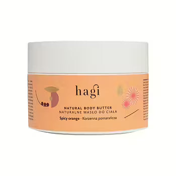 Hagi Natural Body Butter Spicy Orange 200ml - Dusjkrem - JK-Shop