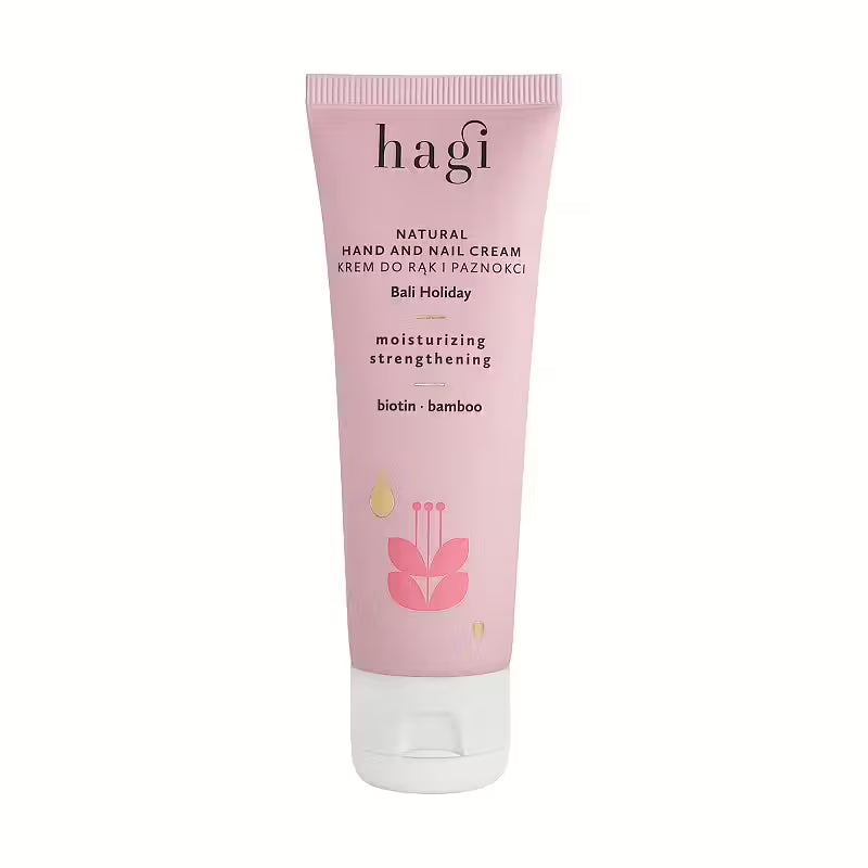 Hagi Natural Hand And Nail Cream Bali Holiday 50 ml - Håndkrem - JK-Shop