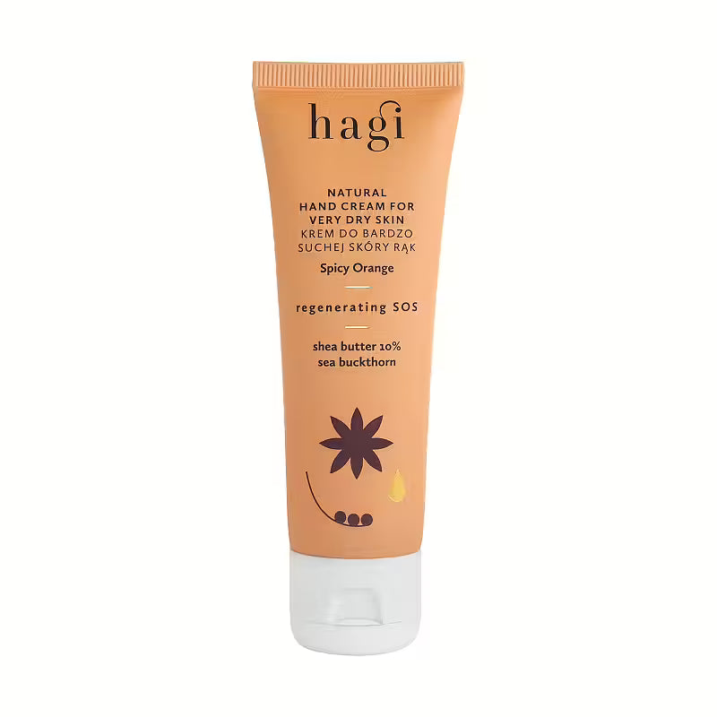 Hagi Natural Hand Cream For Very Dry Skin Spicy Orange 50 ml - Håndkrem - JK-Shop