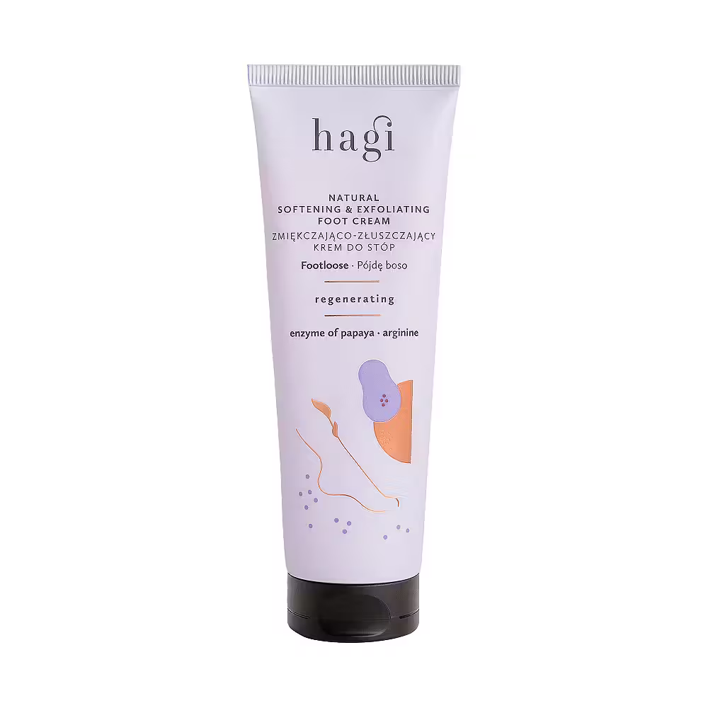 Hagi Natural Softening and Exfoliating Foot Cream 75ml - Fotkrem - JK-Shop
