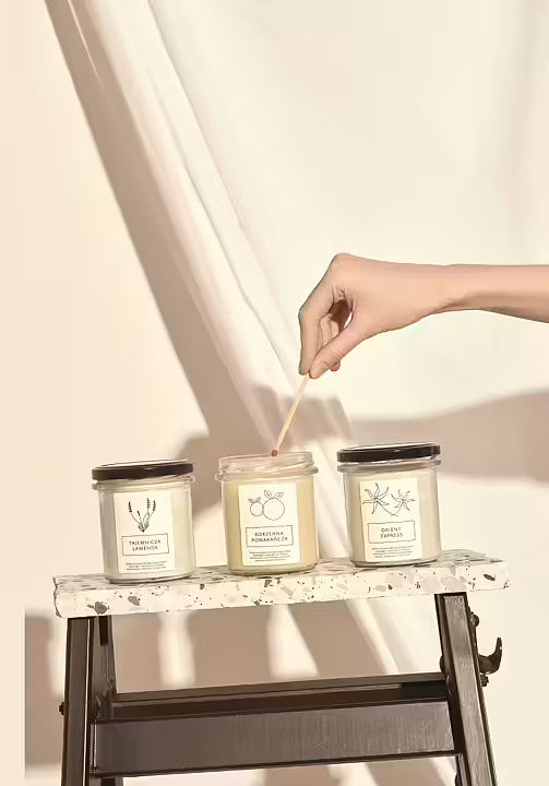 Hagi Soy Wax Candle Mysterious Lavender 230g - Duftlys - JK-Shop