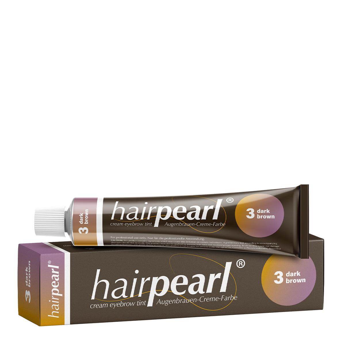 HairPearl, Cream Eyelash & Eyebrow Tint-Bryn- og vippefarge-JKSHOP