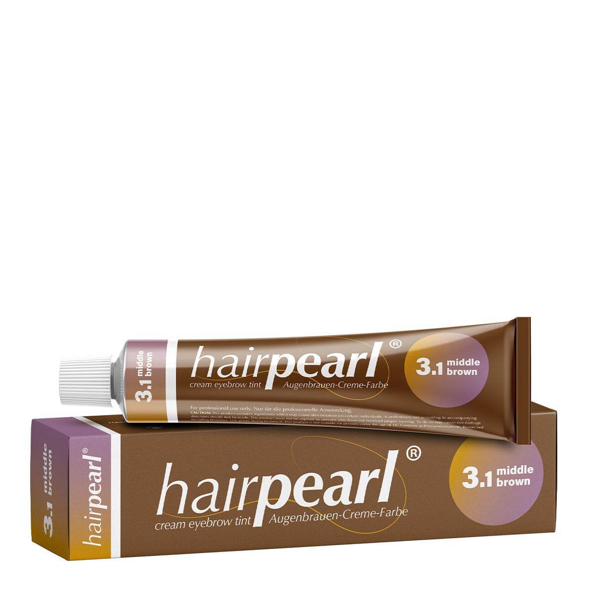HairPearl, Cream Eyelash & Eyebrow Tint-Bryn- og vippefarge-JKSHOP