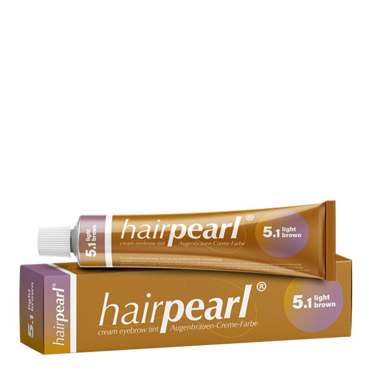 HairPearl, Cream Eyelash & Eyebrow Tint-Bryn- og vippefarge-JKSHOP