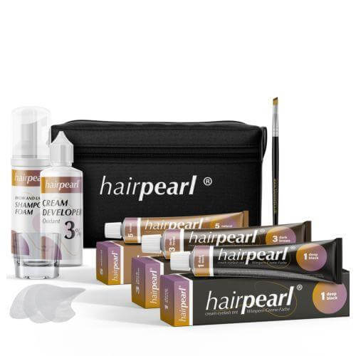 HairPearl, Starter Kit-Bryn- og vippefarge-JKSHOP