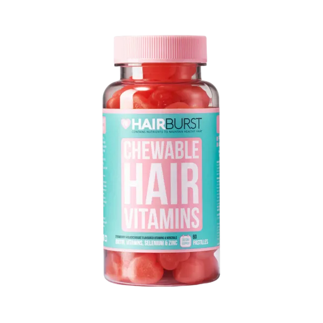 Hairburst Chewable Heart Vitamins 1 Month Supply 60stk - Vitaminer og kosttilskudd - JK-Shop