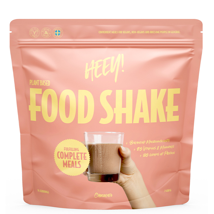 Heey Vegan Food Shake Måltidserstatning 1400g - Måltidserstatter - JK-Shop