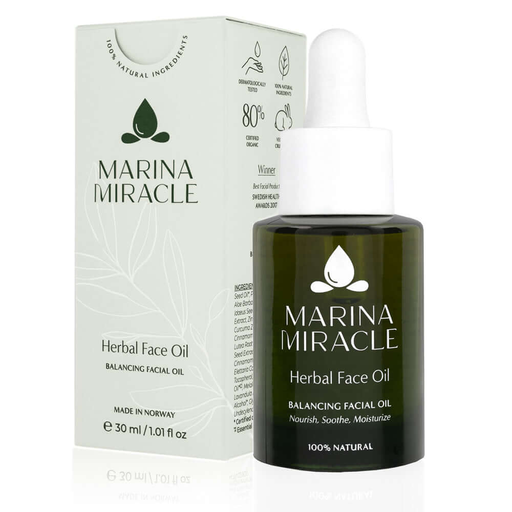 Marina Miracle, Ansiktsolje - Herbal-Ansiktsolje-JKSHOP