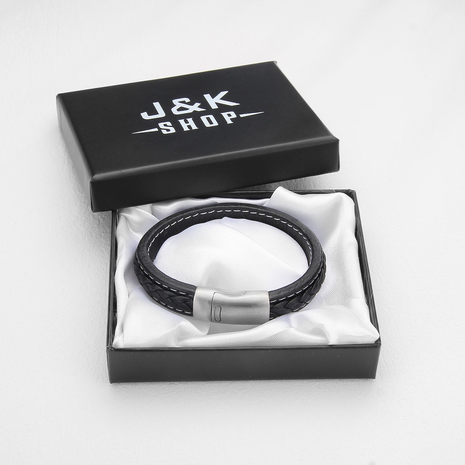 Heritage Magnetico - Flettet Lærarmbånd - Armbånd - JK-Shop