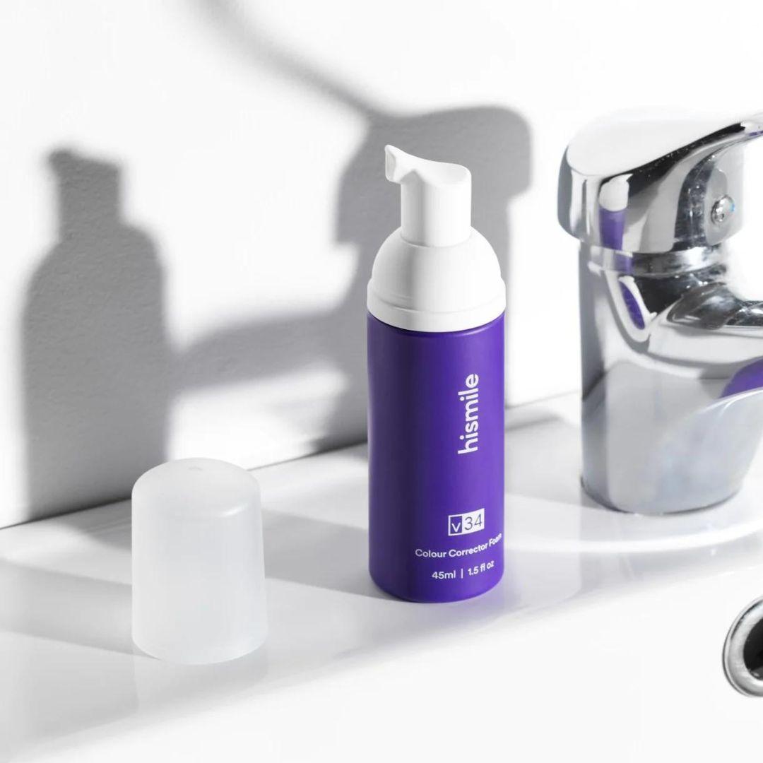 Hismile V34 Colour Corrector Foam-Tannbleking-JKSHOP