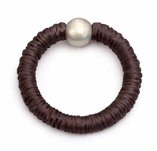 Hoops Silky Pearl Grey - Hårstrikk - JK-Shop