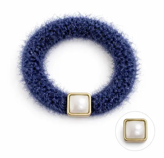 Hoops Soft Fluffy Brown - Hårstrikk - JK-Shop