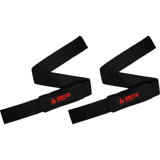 IA Classic Padded Lifting Straps, Black - Treningsredskap - JK-Shop