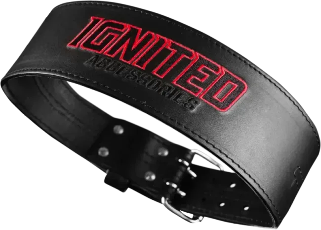IA Padded Premium Lifting Belt, Black - Treningsredskap - JK-Shop