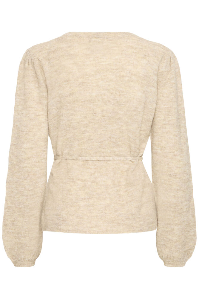 Ichi Ardens Cardigan Beige på modell